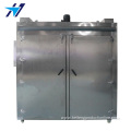 Front and rear door stainless steel oven